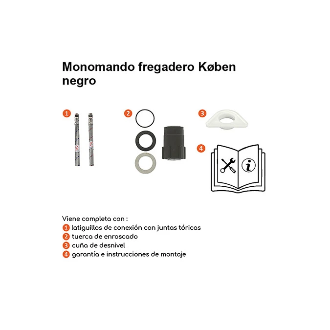 Monomando fregadero KOBEN
