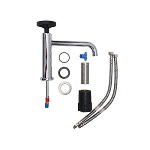 Monomando lavabo INDUSTRIAL caño fijo