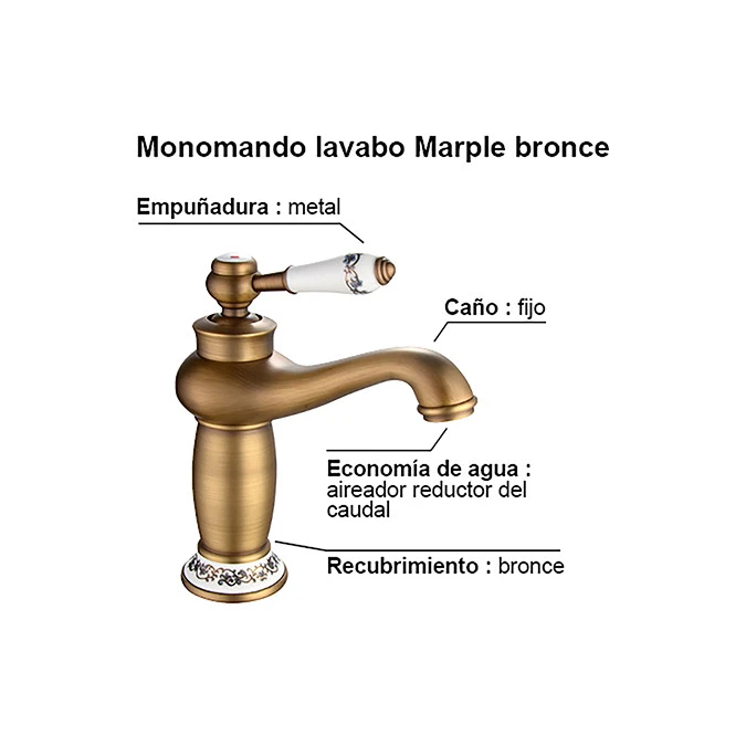 Monomando lavabo MARPLE