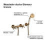 Mezclador ducha GLAMOUR