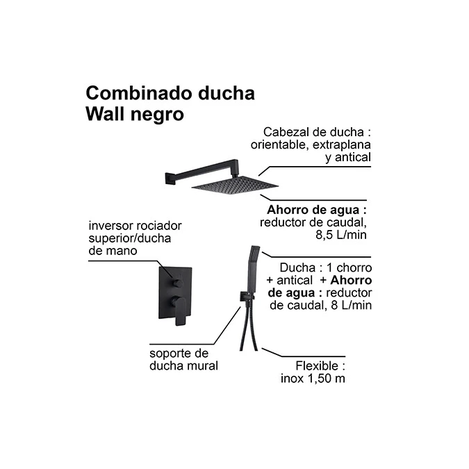 Combinado ducha WALL