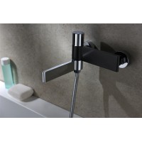 Monomando Baño Ducha BLACK STEEL 