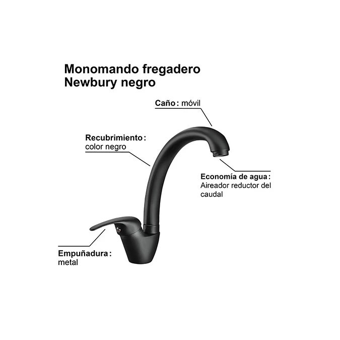 Monomando fregadero NEWBURY