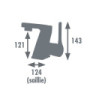Monomando lavabo SONATE