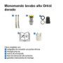 Monomando lavabo alto ORKID