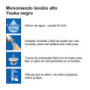 Monomando lavabo YOUKA ALTO