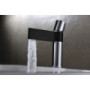 Monomando lavabo BLACK STEEL