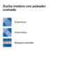 Ducha inodoro con pulsador