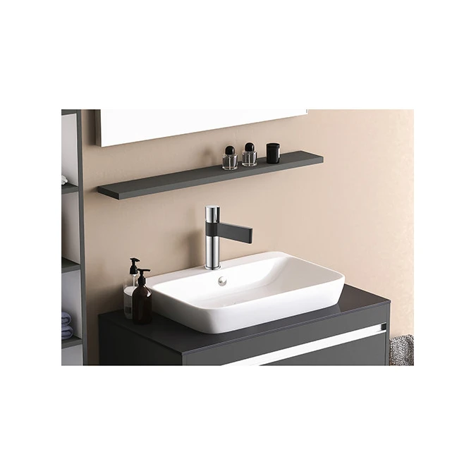 Monomando lavabo BLACK STEEL