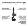 Ducha inodoro con pulsador