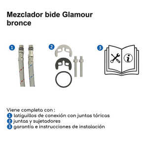 Mezclador bide GLAMOUR