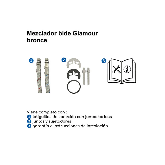 Mezclador bide GLAMOUR
