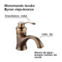 Monomando lavabo BYRON