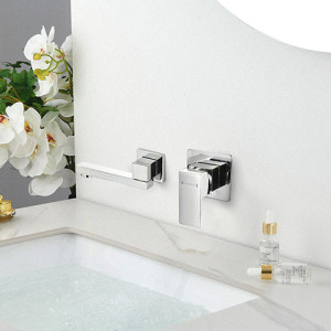 Monomando lavabo empotrado