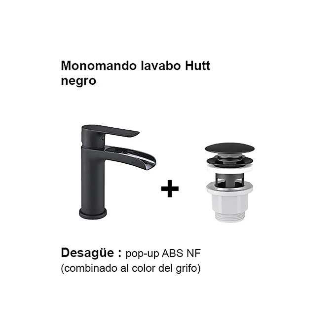 Monomando lavabo HUTT