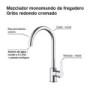 Monomando fregadero redondo GRIBS RAPIDFIX - Fijación por la parte superior