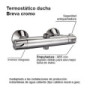 Termostático ducha BREVA