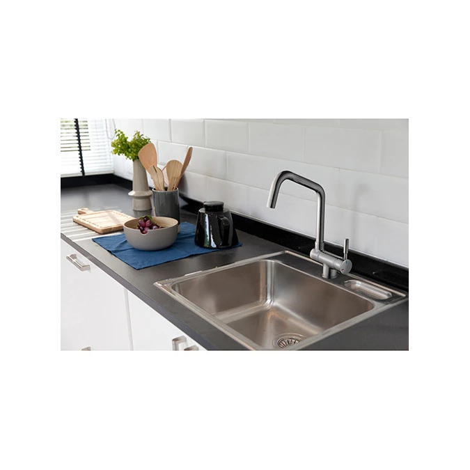 Monomando fregadero con caño abatible MICA
