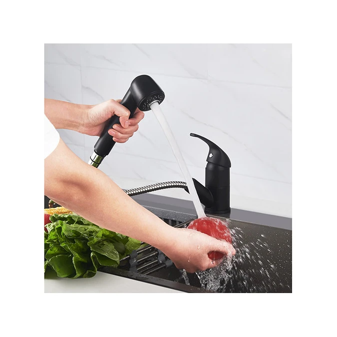 Monomando fregadero BAGO con ducha extraíble