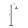 Columna de ducha termostática RETRO