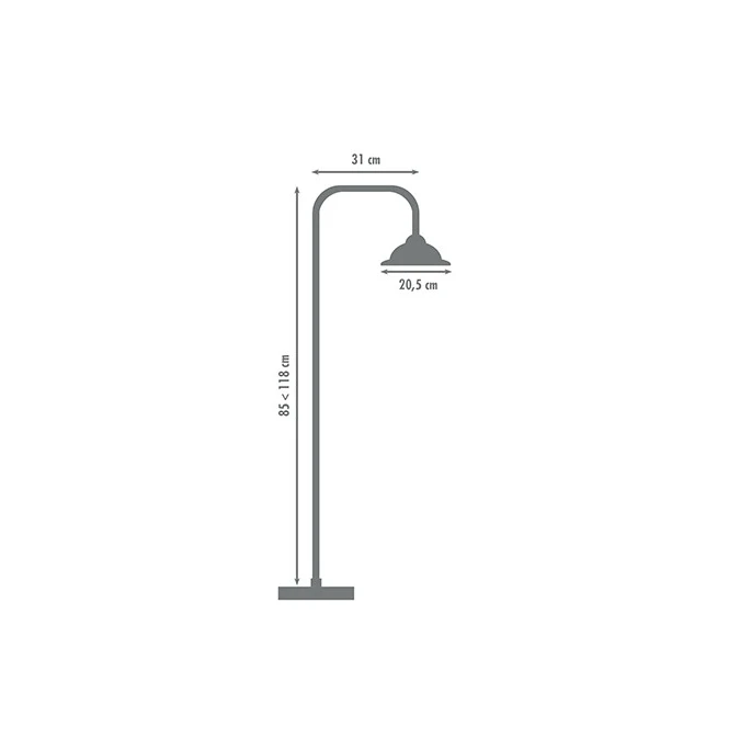 Columna de ducha termostática RETRO