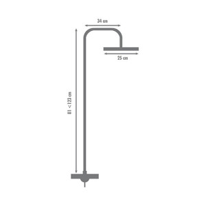 Columna de ducha termostática ARS