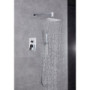 Columna de ducha mural empotrable WALL CUADRADO