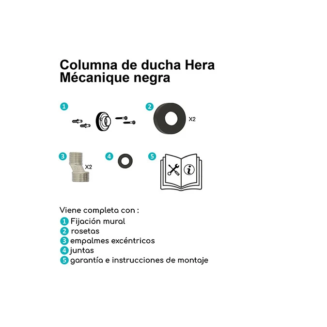 Columna de ducha mecánica HERA