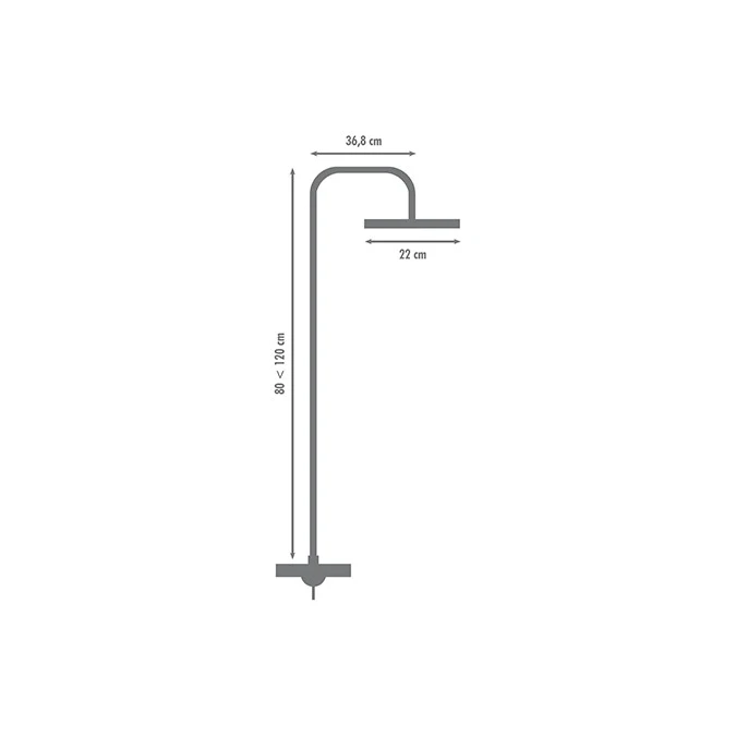 Columna de ducha mecánica HERA