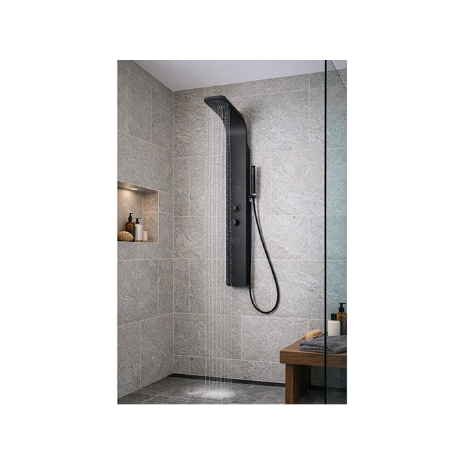 Columna de ducha hidromasaje ALUMINIUM