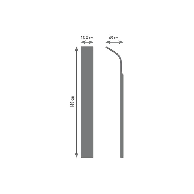 Columna de ducha hidromasaje ALUMINIUM