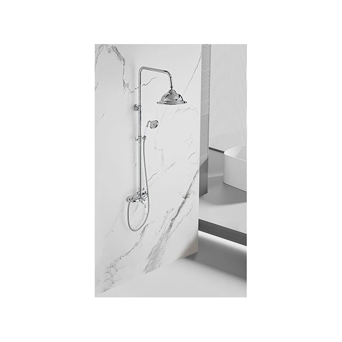 Columna de ducha con grifería RETRO MONOMANDO