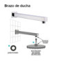 Brazo de ducha CUADRADO