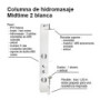 Columna de ducha hidromasaje MIDTIME 2