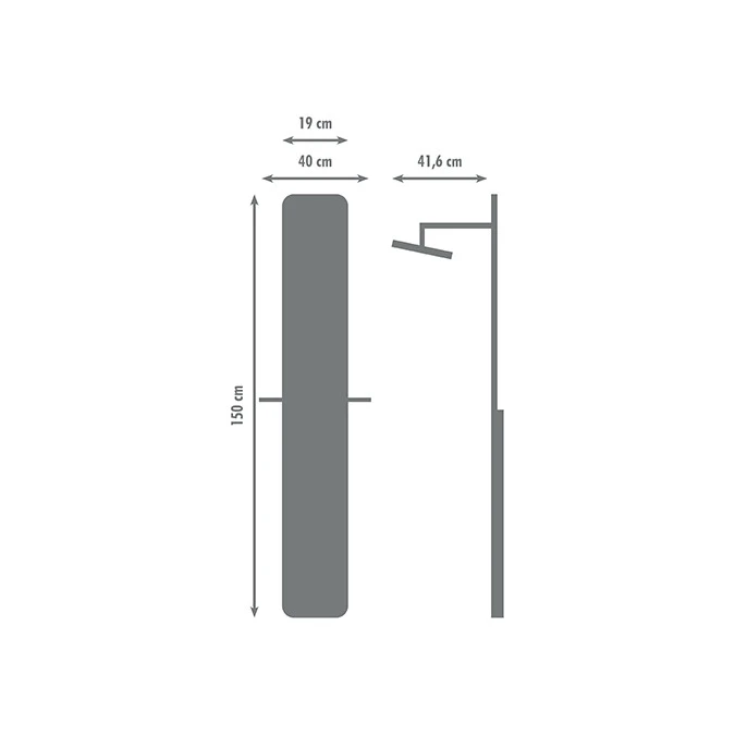 Columna de ducha hidromasaje MIDTIME 2
