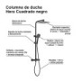 Columna de ducha mecánica HERA