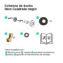 Columna de ducha mecánica HERA