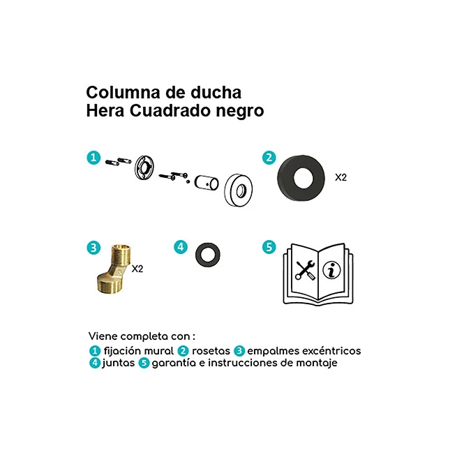 Columna de ducha mecánica HERA