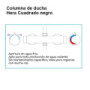 Columna de ducha mecánica HERA