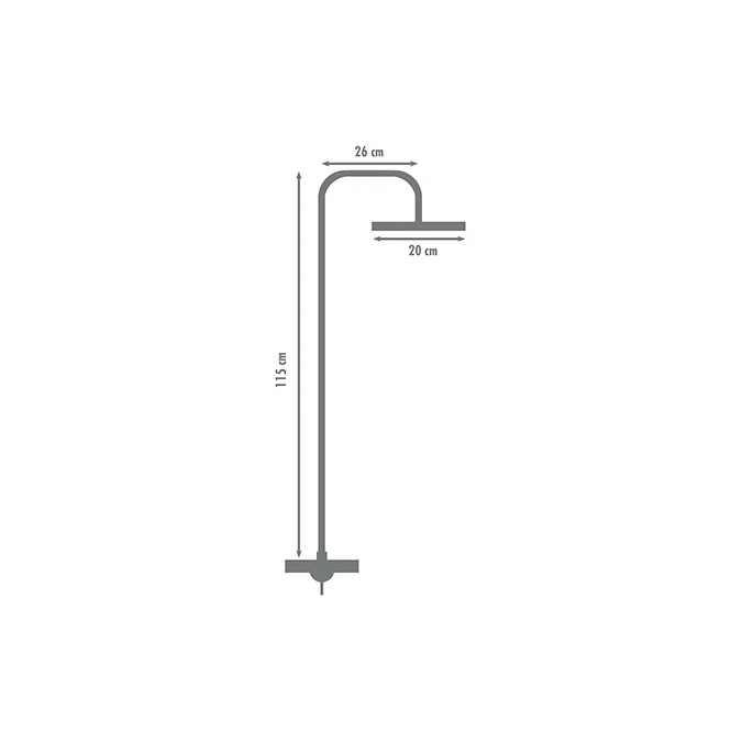 Columna de ducha mecánica ALIZEE 2