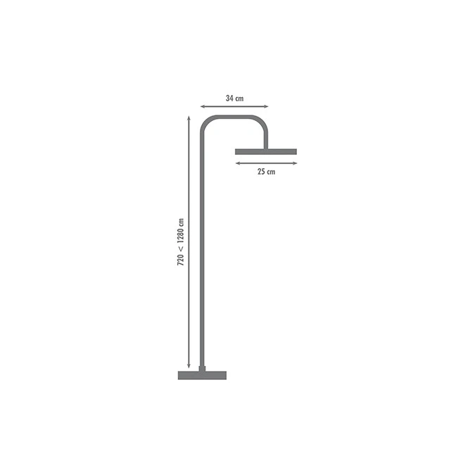 Columna de ducha termostática BOREAL 3