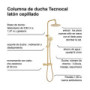 Columna de ducha mecánica TECNOCAL
