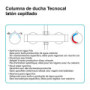 Columna de ducha mecánica TECNOCAL