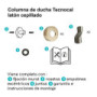 Columna de ducha mecánica TECNOCAL