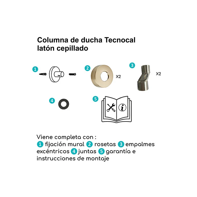 Columna de ducha mecánica TECNOCAL