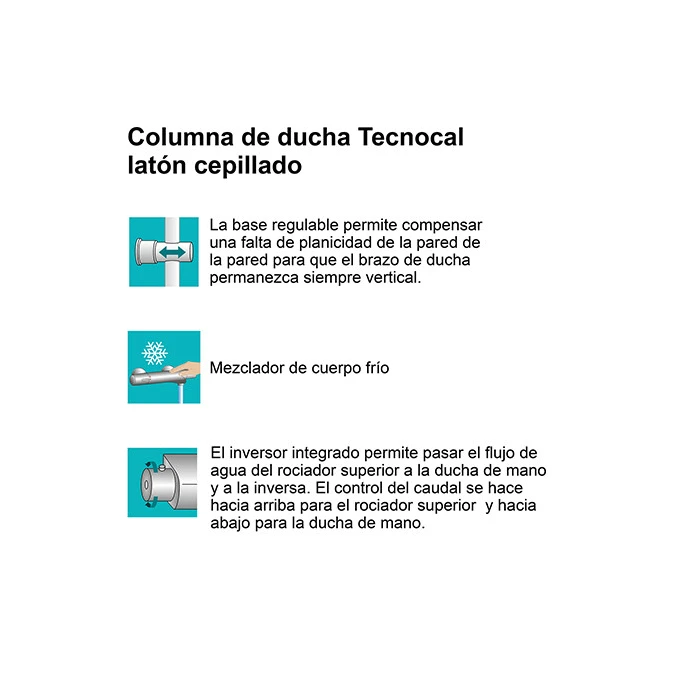 Columna de ducha mecánica TECNOCAL