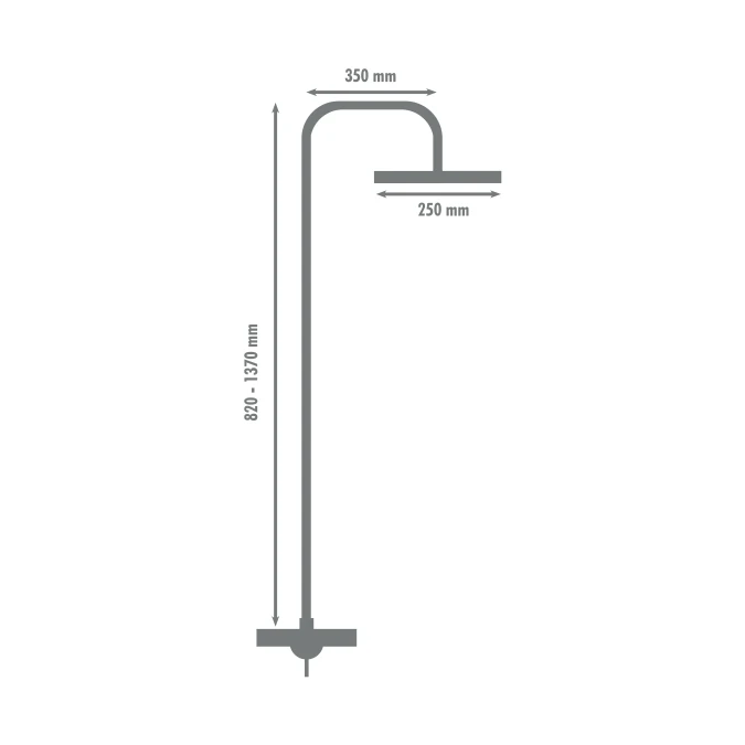Columna de ducha mecánica TECNOCAL