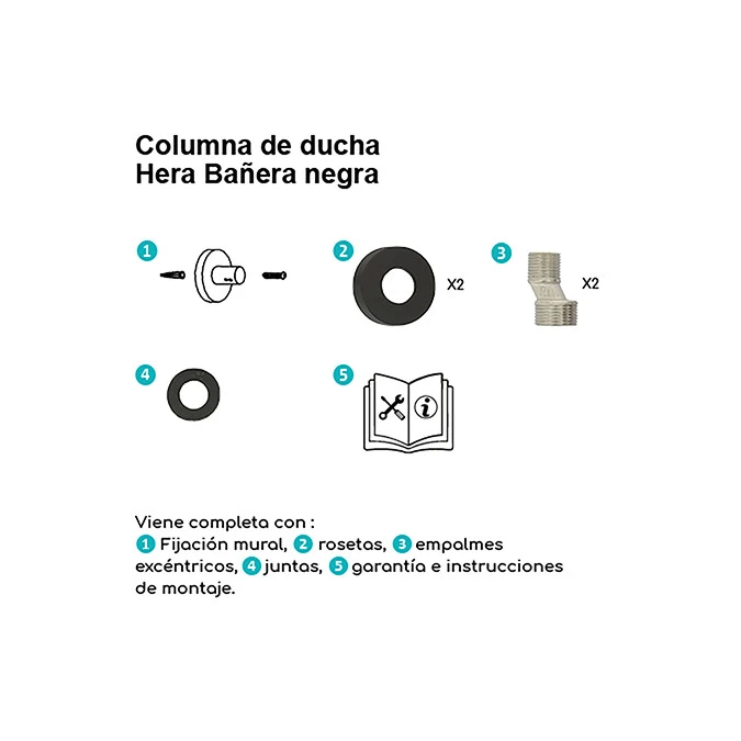 Columna de ducha mecánica HERA