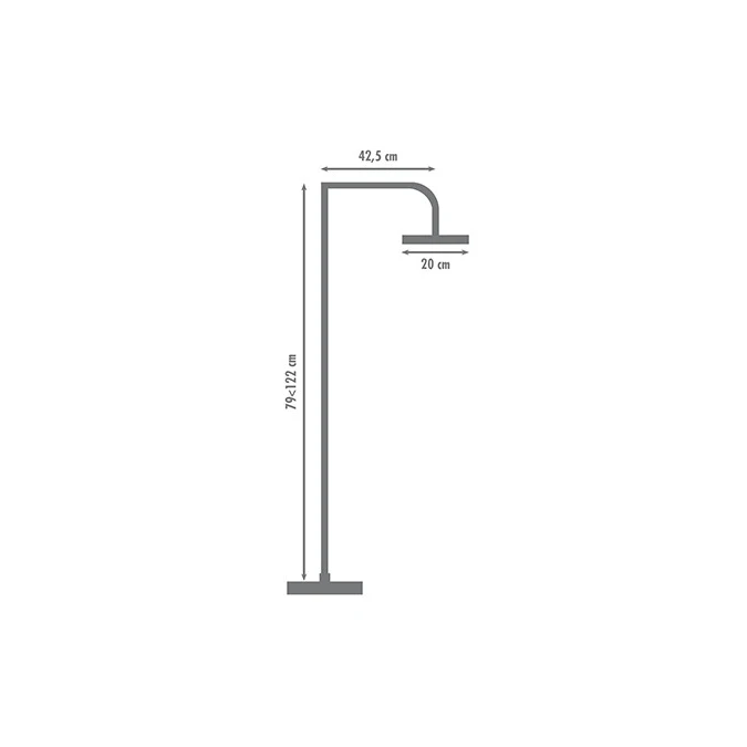 Columna de ducha INDUSTRIEL