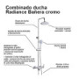 Columna de ducha mecánica RADIANCE